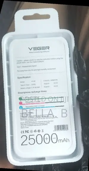 Photo - Veger Power Bank Empower Your Life