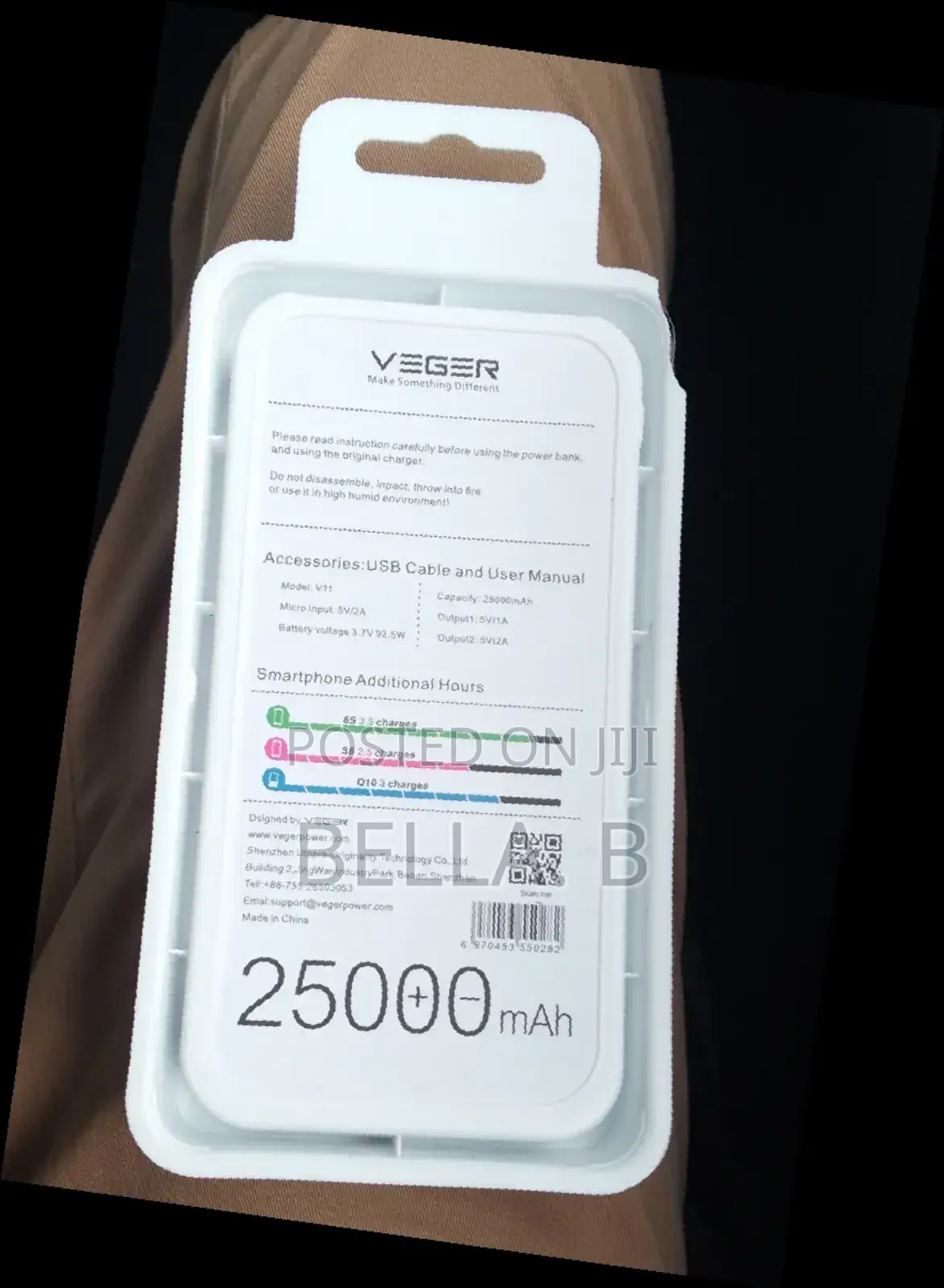 Veger Power Bank Perfect for Remote Work