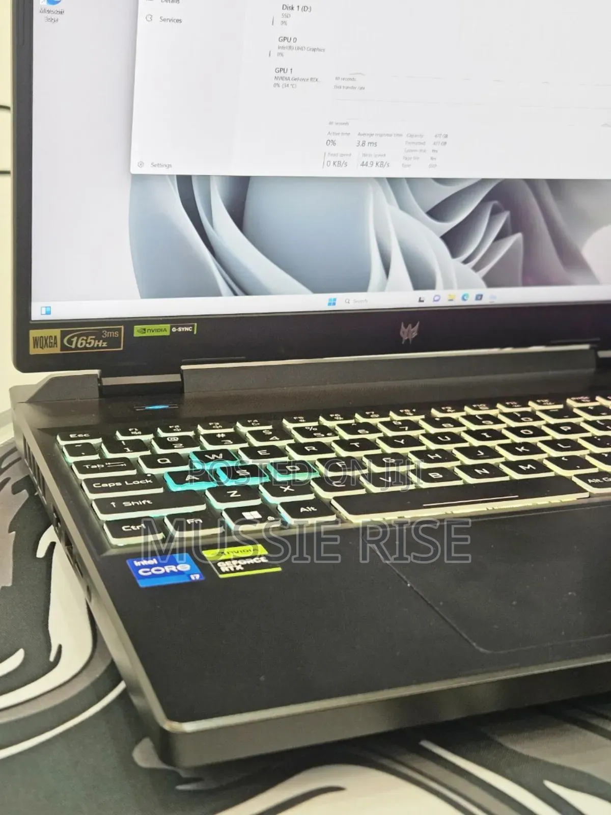 New Laptop Acer Predator Helios Neo 16 24GB Intel Core I7 SSD 1T