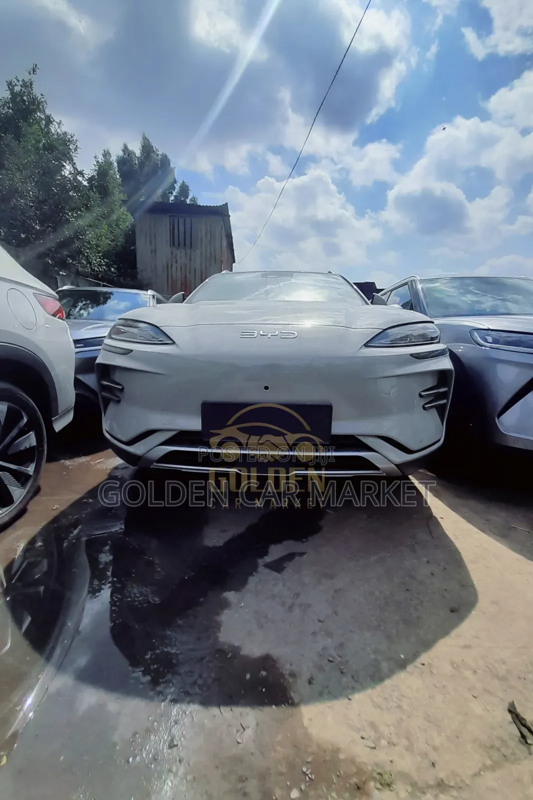 New BYD Song Plus 2024 White