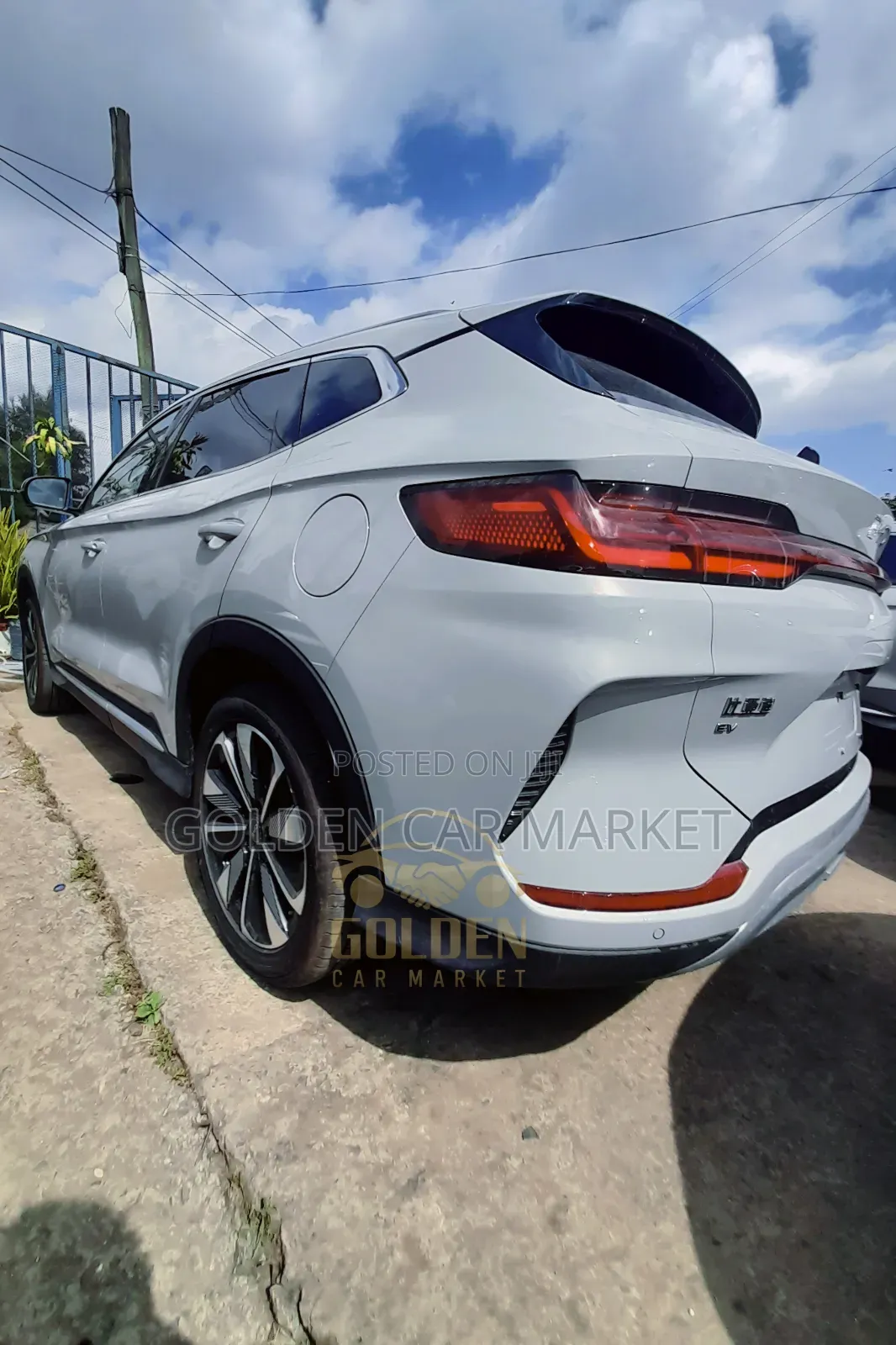 New BYD Song Plus 2024 White