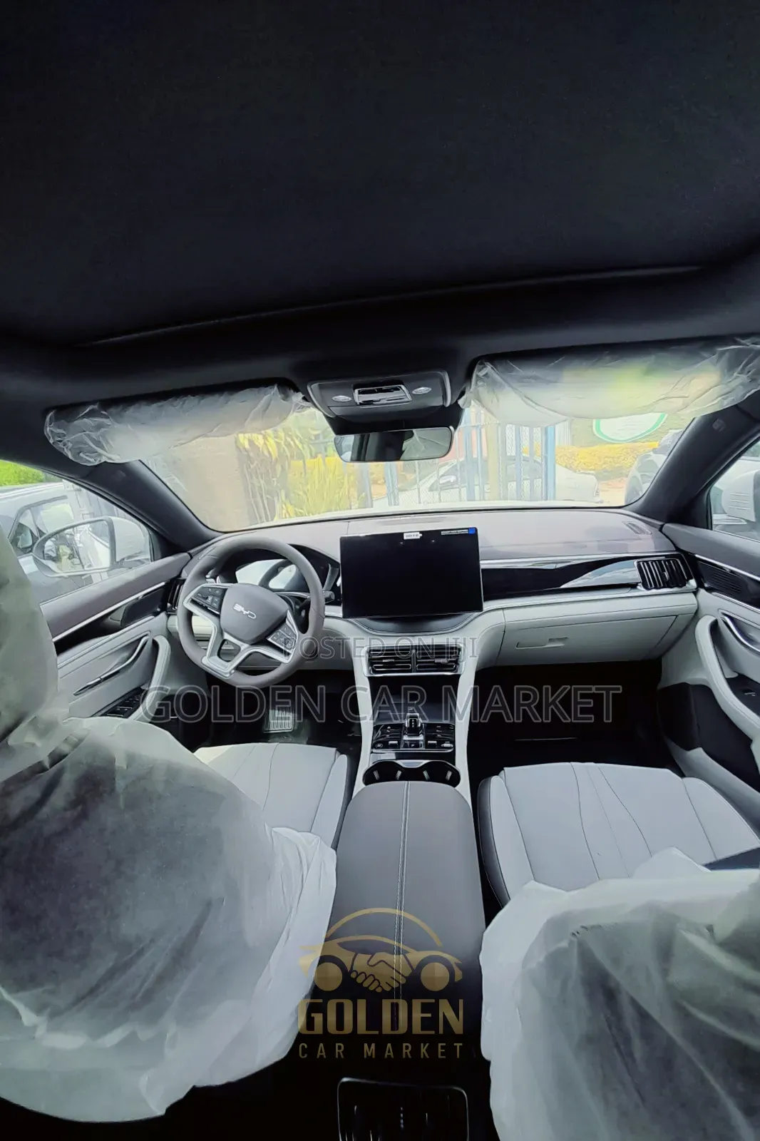 New BYD Song Plus 2024 White