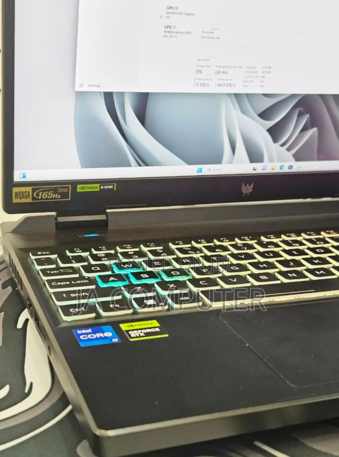 New Laptop Acer Predator Helios Neo 16 24GB Intel Core I7 SSD 1T