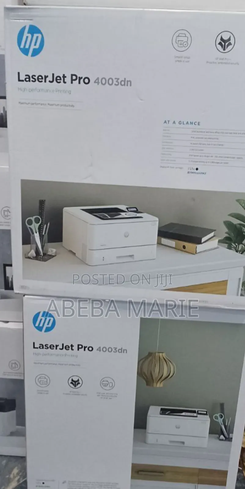 ➽Hp Laserjet 4003dn All in One LNK Tank Printer