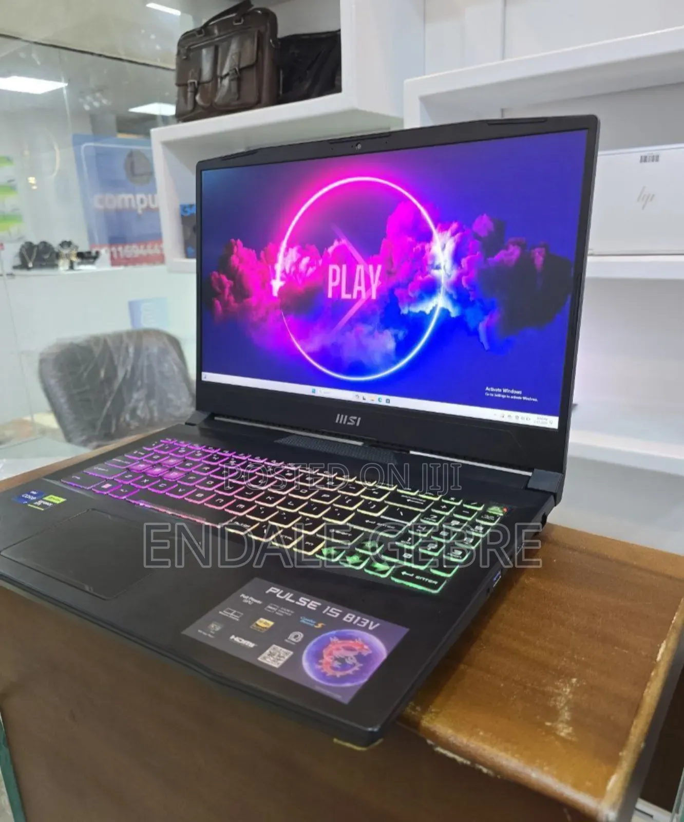 New Laptop MSI Pulse GL66 16GB Intel Core I7 SSD 1T