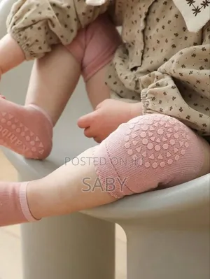 High Knee Baby Crawling Socks