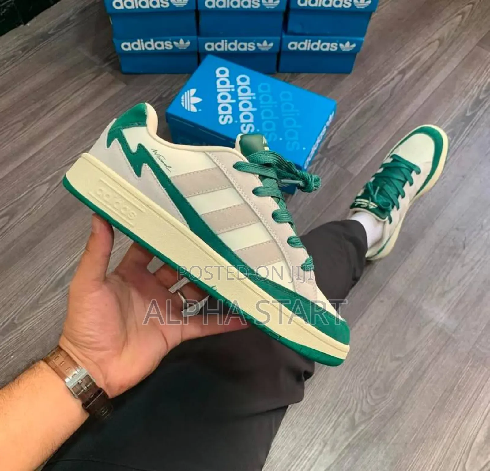  Adidas Wcard ADV U 'Green' Shoes for You