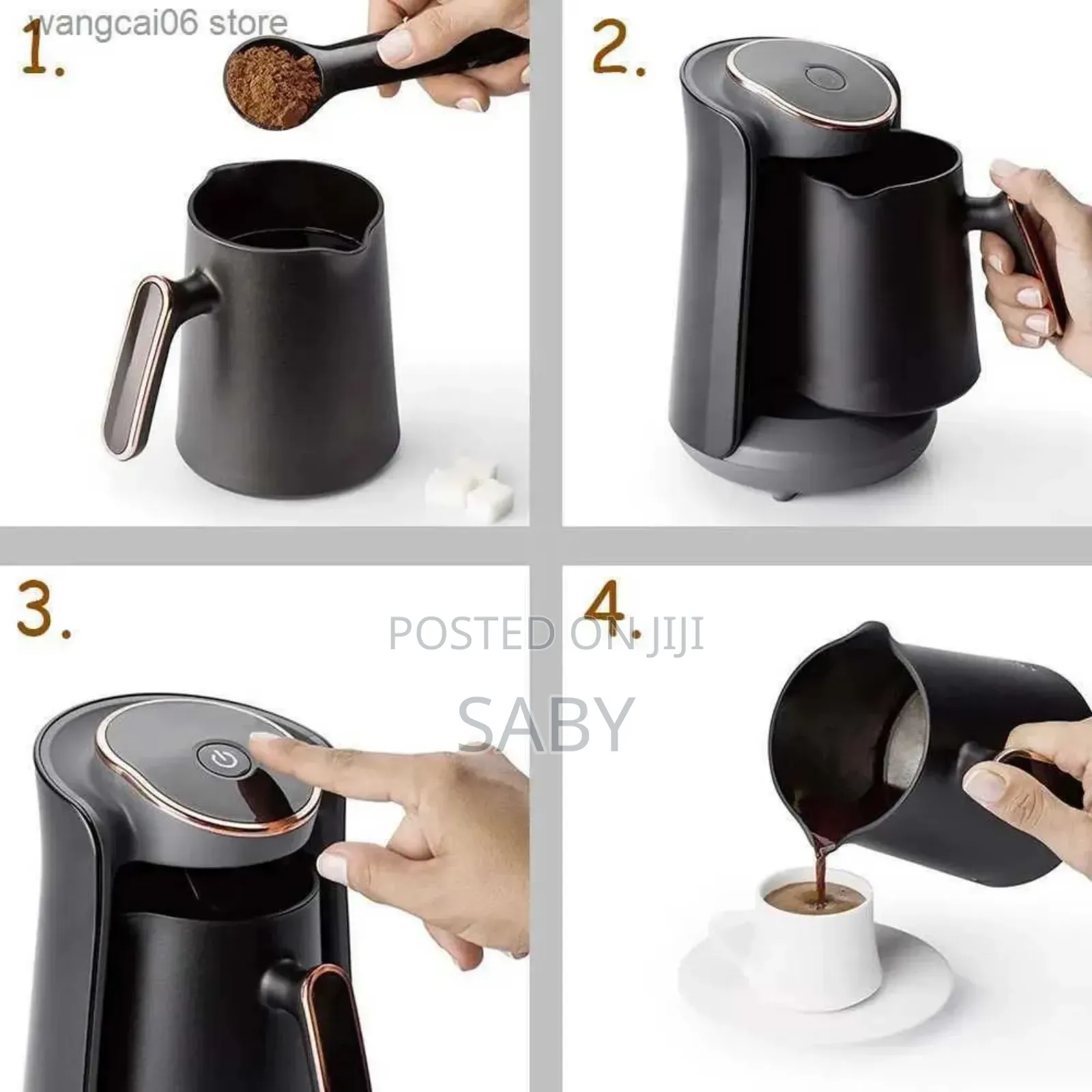 Original Turkish Electric Coffee Maker Pot