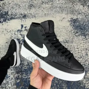 Photo - Nike Blazer Phantom High Black White Master Quality Shoes
