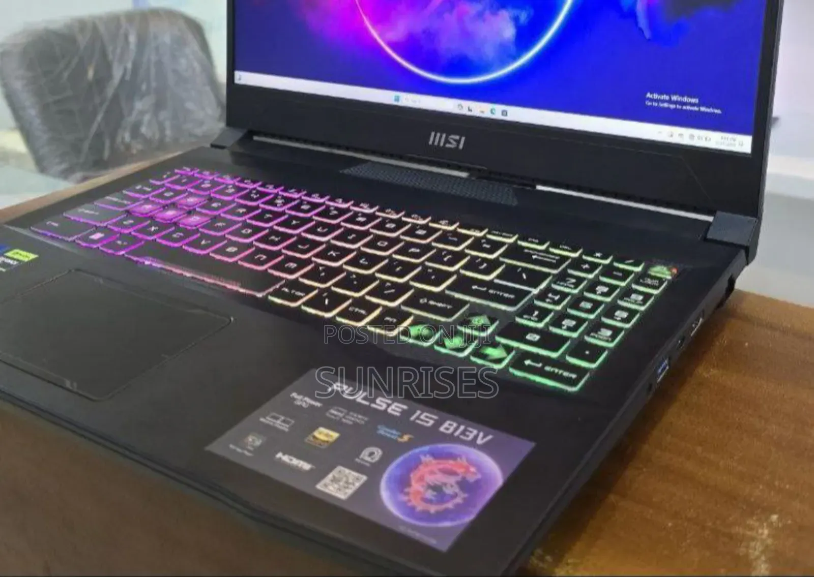 New Laptop MSI Pulse GL76 16GB Intel Core I9 SSD 1T