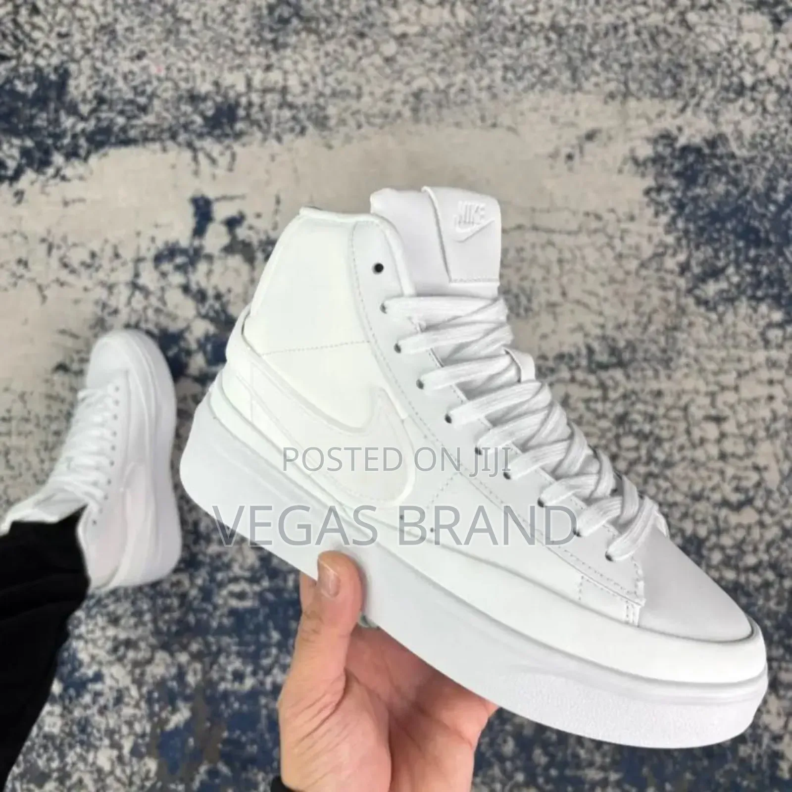 Nike Blazer Phantom High Triple White Master Quality Shoes