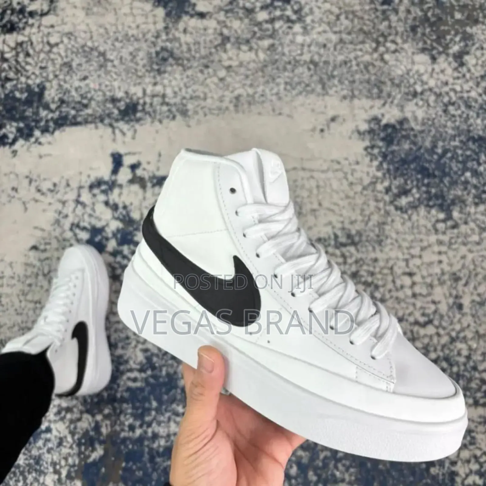 Nike Blazer Phantom High Triple White Master Quality Shoes