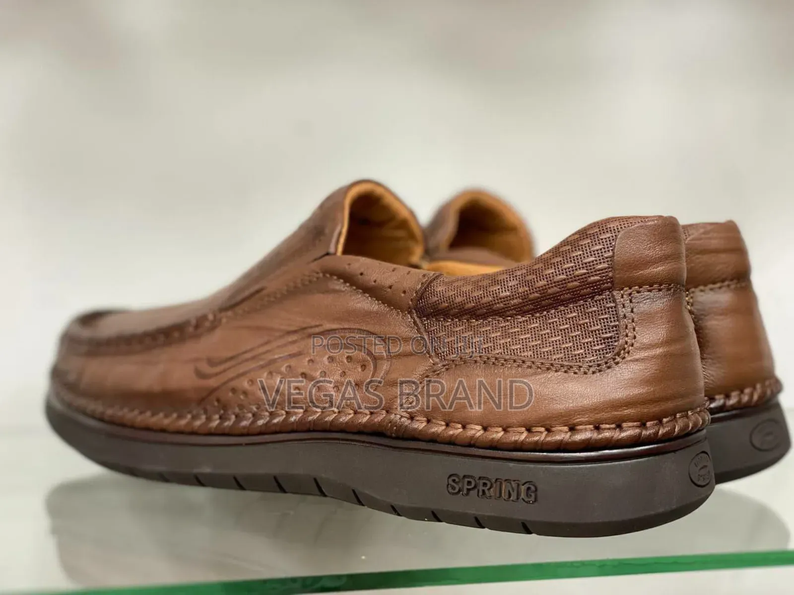 Jeep Orange Low Leather Master Quality Shoes