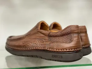 Jeep Orange Low Leather Master Quality Shoes