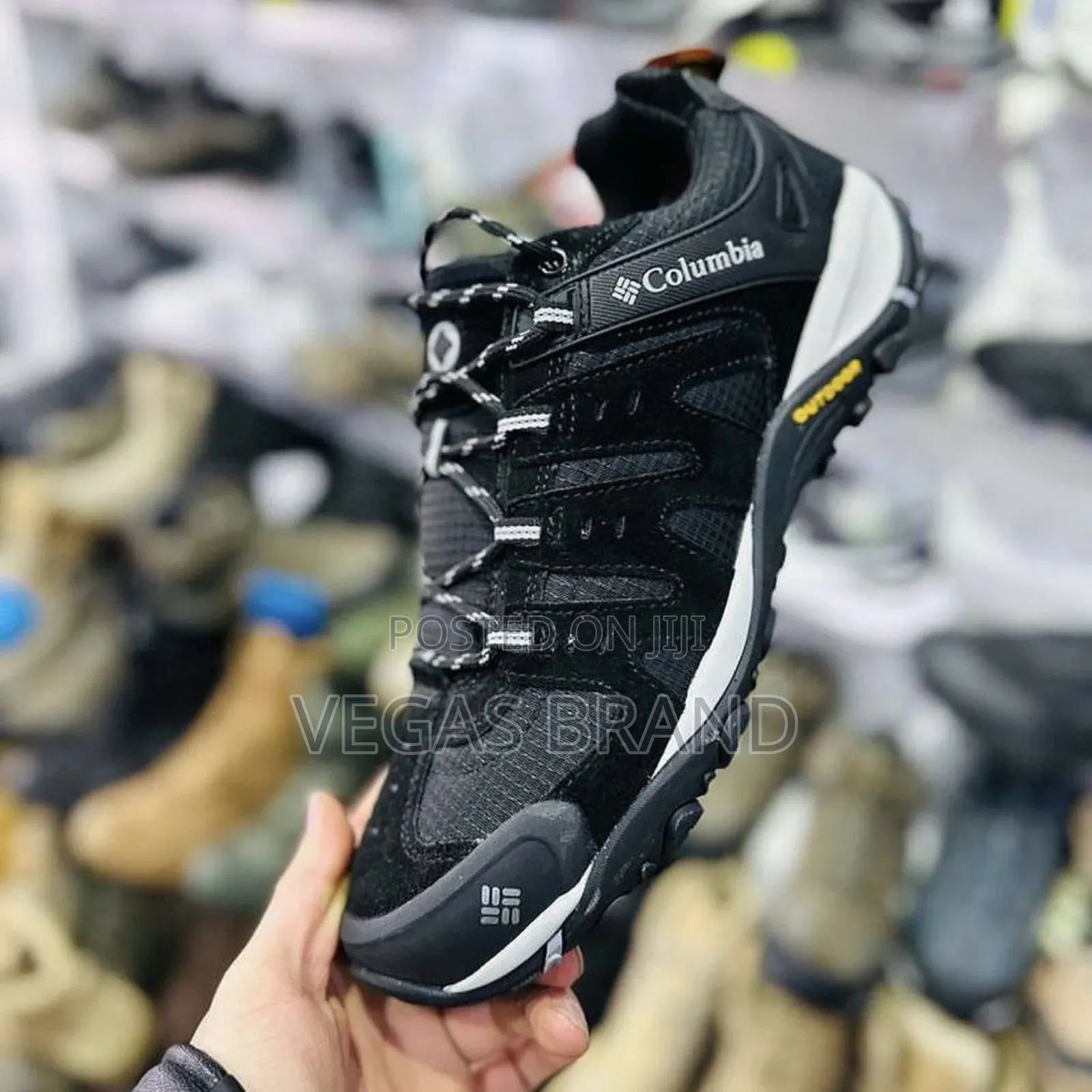 Columbia Waterproof Low Black Master Quality Shoes