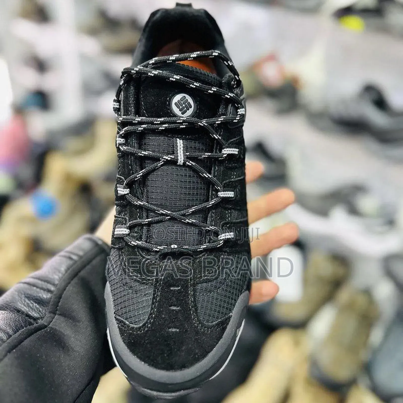 Columbia Waterproof Low Black Master Quality Shoes