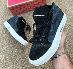 Photo - Vans Old School SK8 High Black White Master Quality Shoes