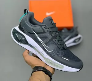 Photo - Nike Air Zoom Men's Black Grey Sneaker Master Quality Shoes