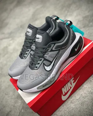 Nike Air Zoom Men's Grey Sneaker Master Quality Shoes