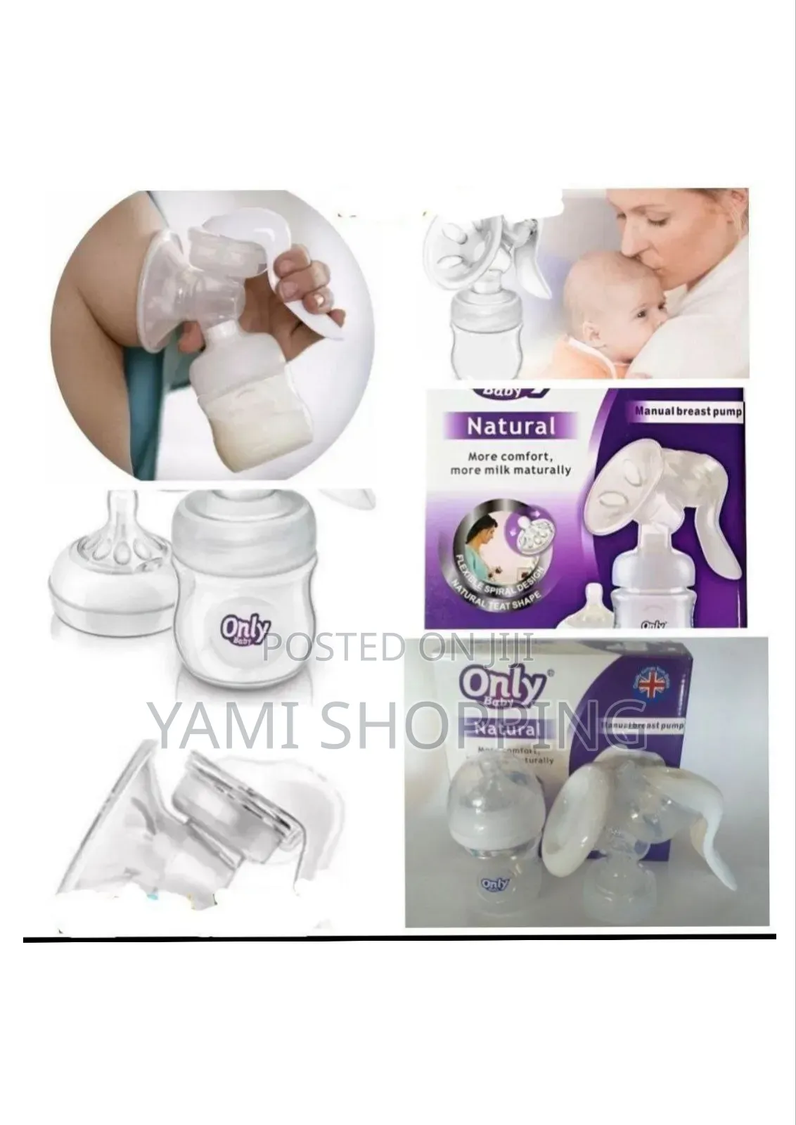 Only Baby Manual Breast Pump