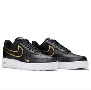 Photo - Nike Air Force 1 Essential Black White Master Quality Shoes