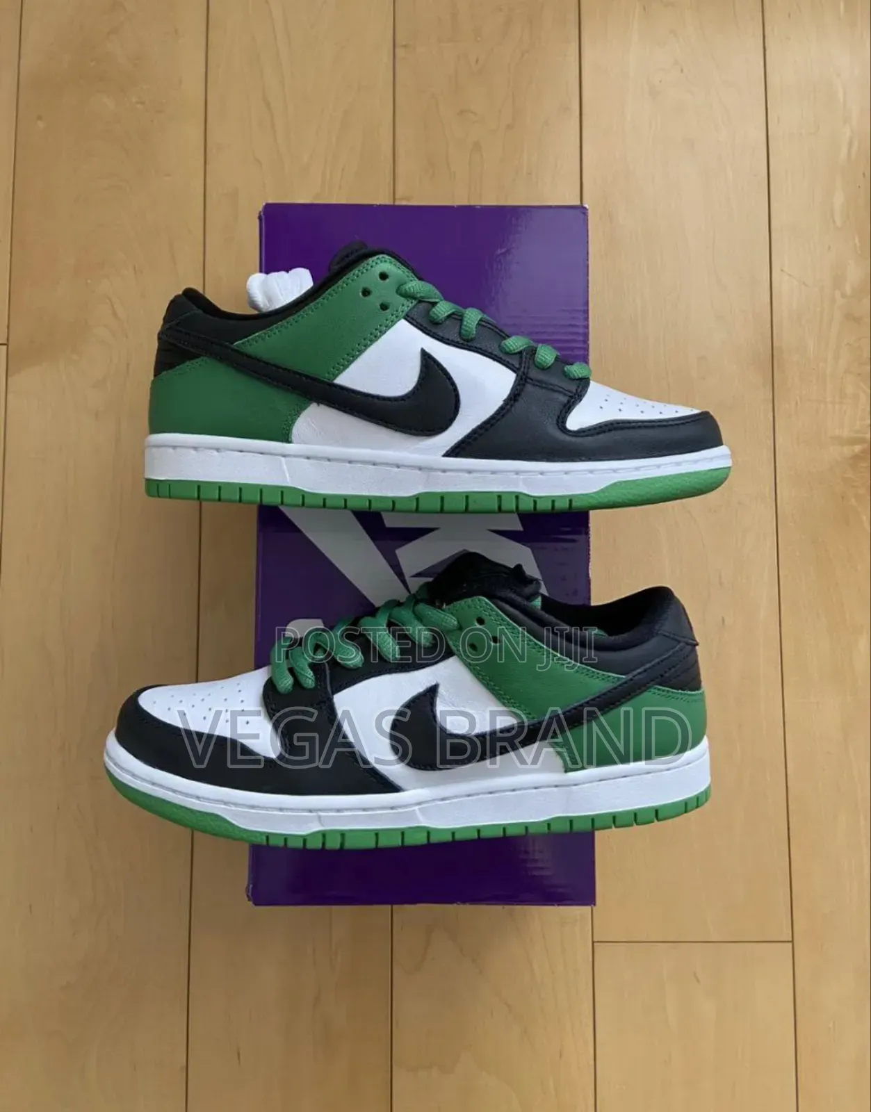 Nike SB Dunk Low Pin Green Sneaker Master Quality Shoes