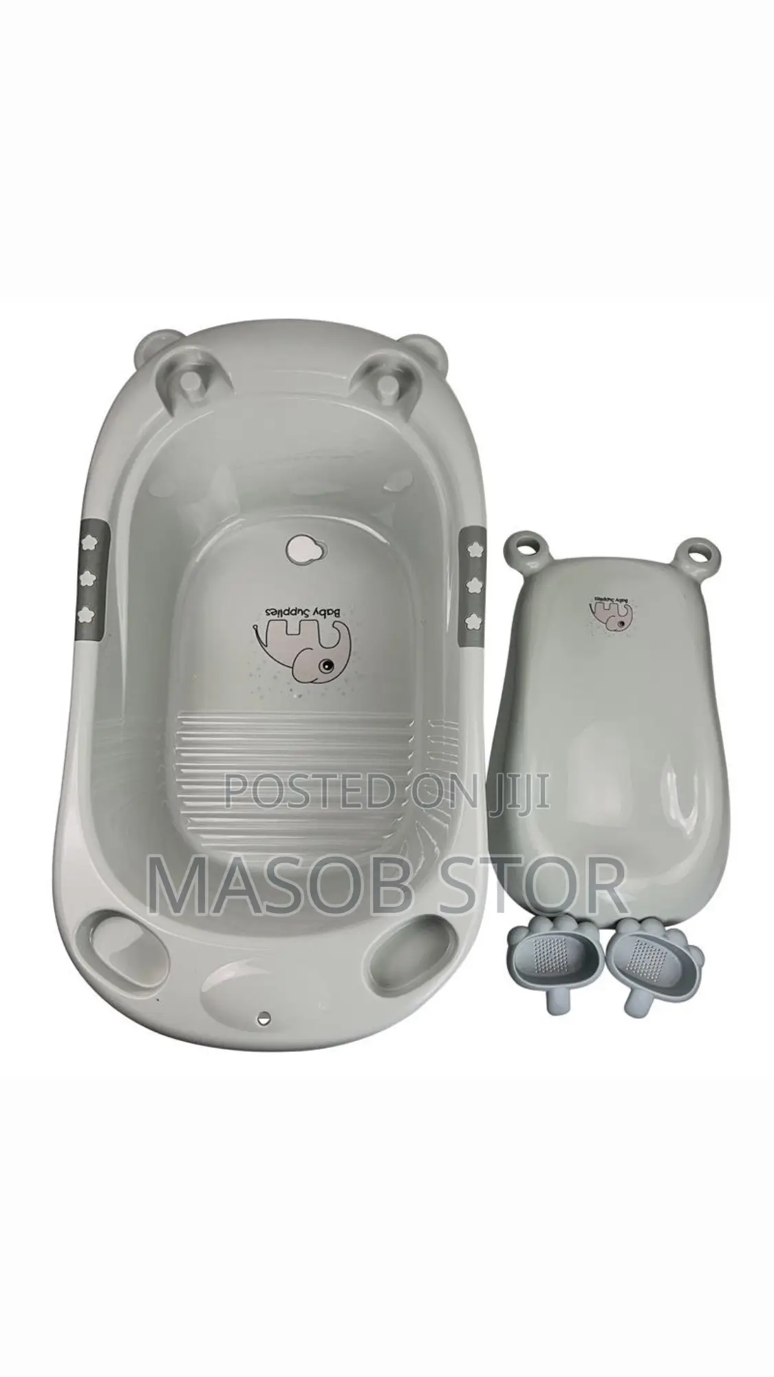 Baby Bathtub With Built-in Baby Seat /የልጆችዎን ምቾት መደገፊያ ያለው