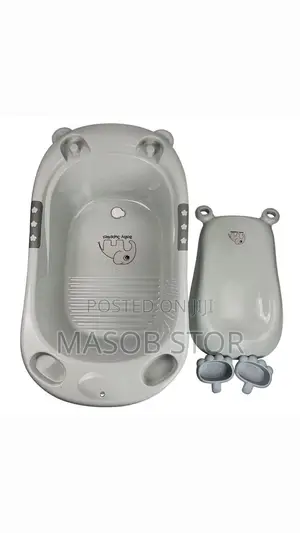 Baby Bathtub With Built-in Baby Seat /የልጆችዎን ምቾት መደገፊያ ያለው