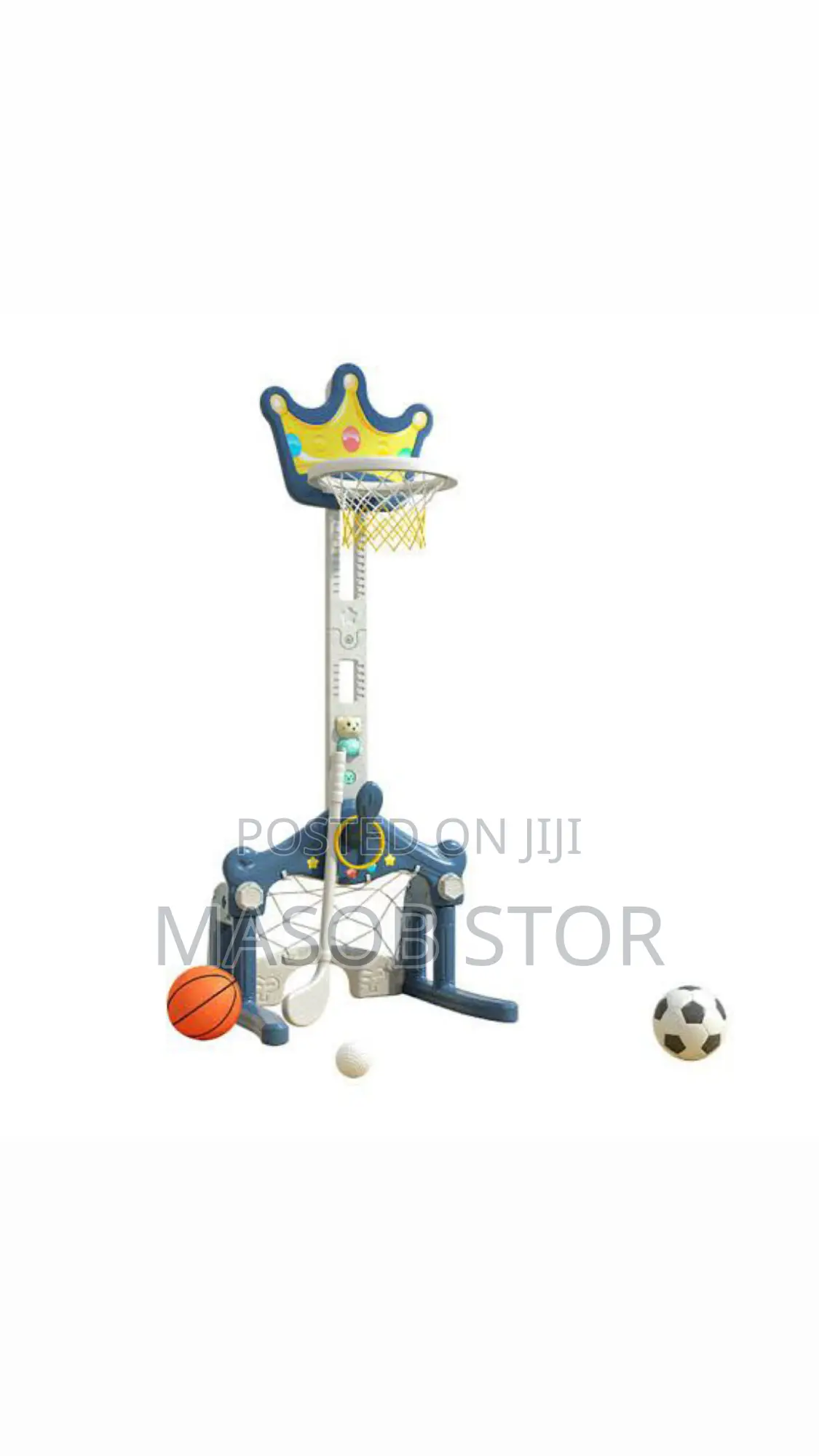 Basketball 3 አይነት መጫወቻ በ1 የያዘ አስደሳች መጫወቻ ለልጆችዎ