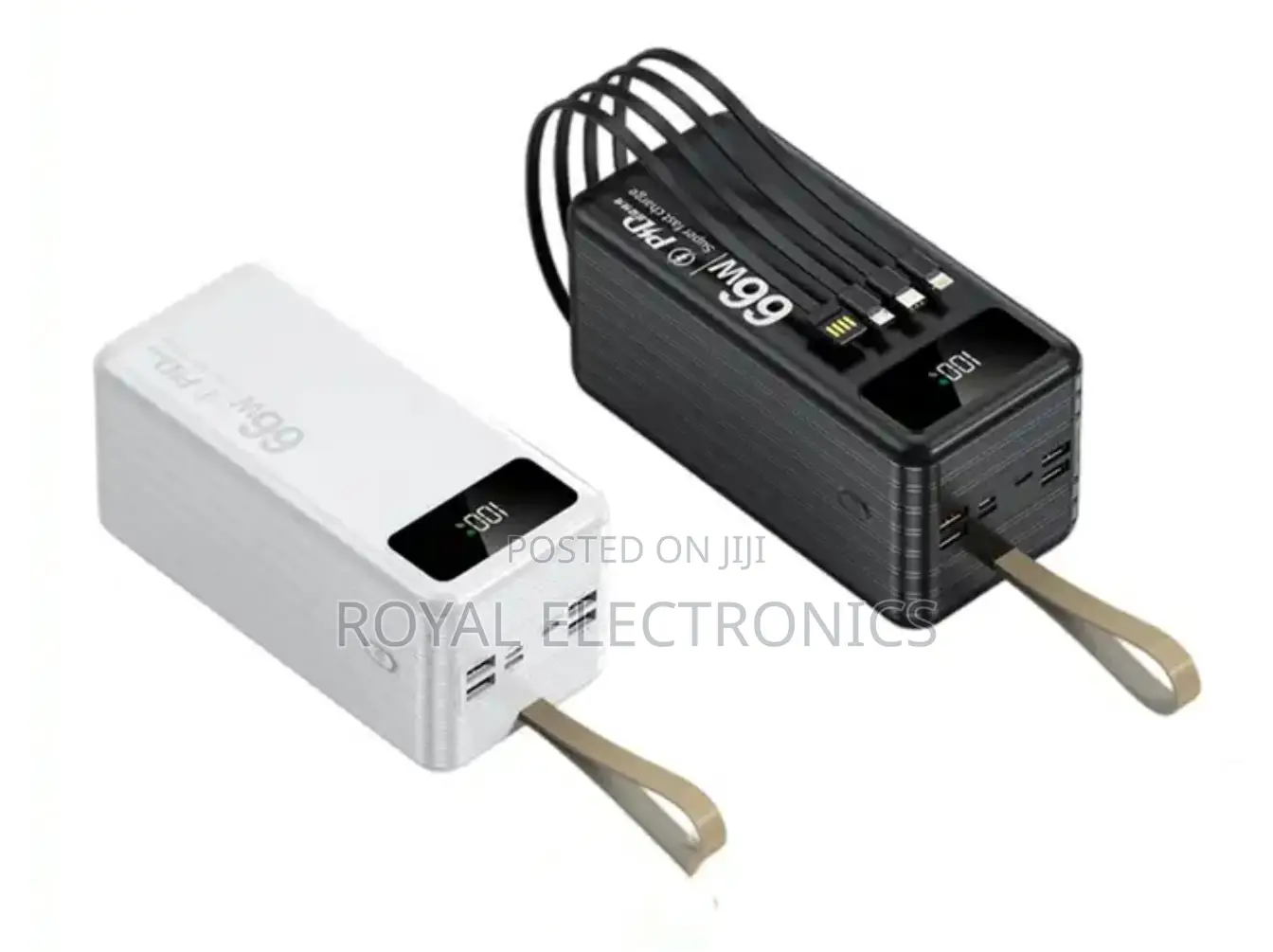 120,000 Mah Power Bank(ፓወር ባንክ) 66 Watt Super Fast Charging