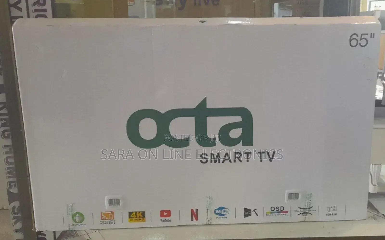 **"OCTA 65′′ SMART TV (2025 Model) - Ultra HD