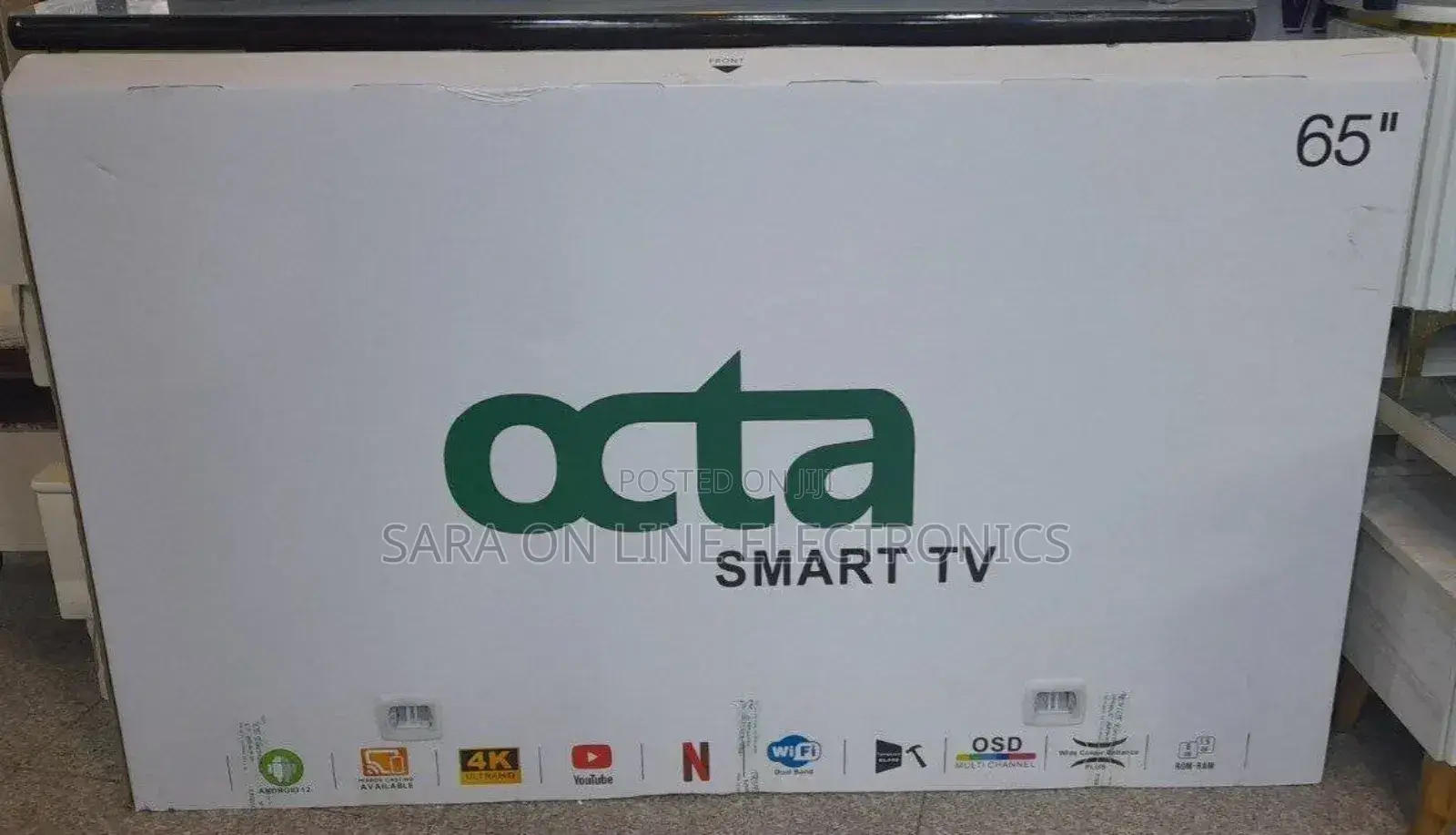 **"OCTA 65′′ SMART TV (2025 Model) - Ultra HD