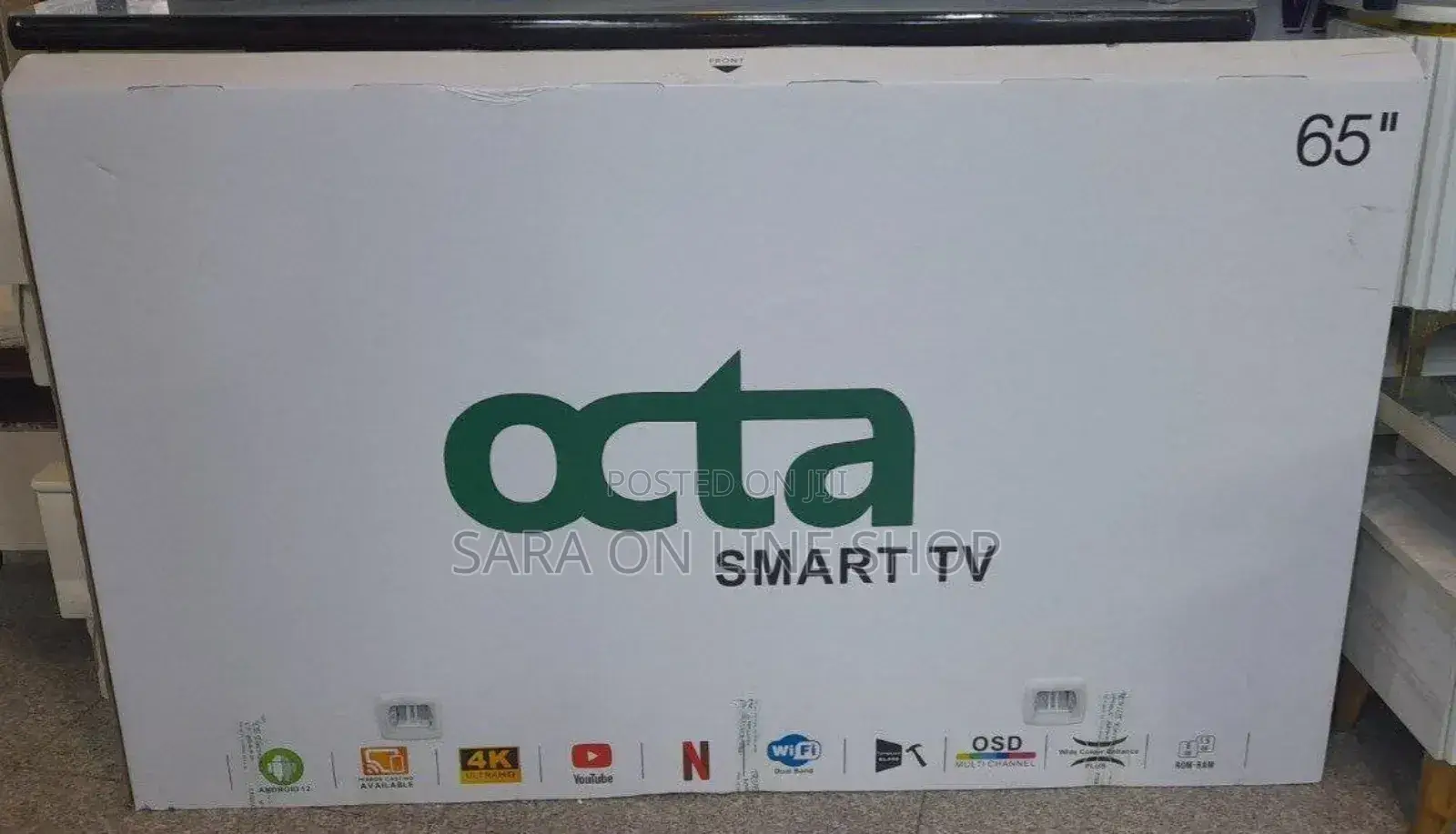 **"OCTA 65′′ SMART TV (2025 Model) - Ultra HD