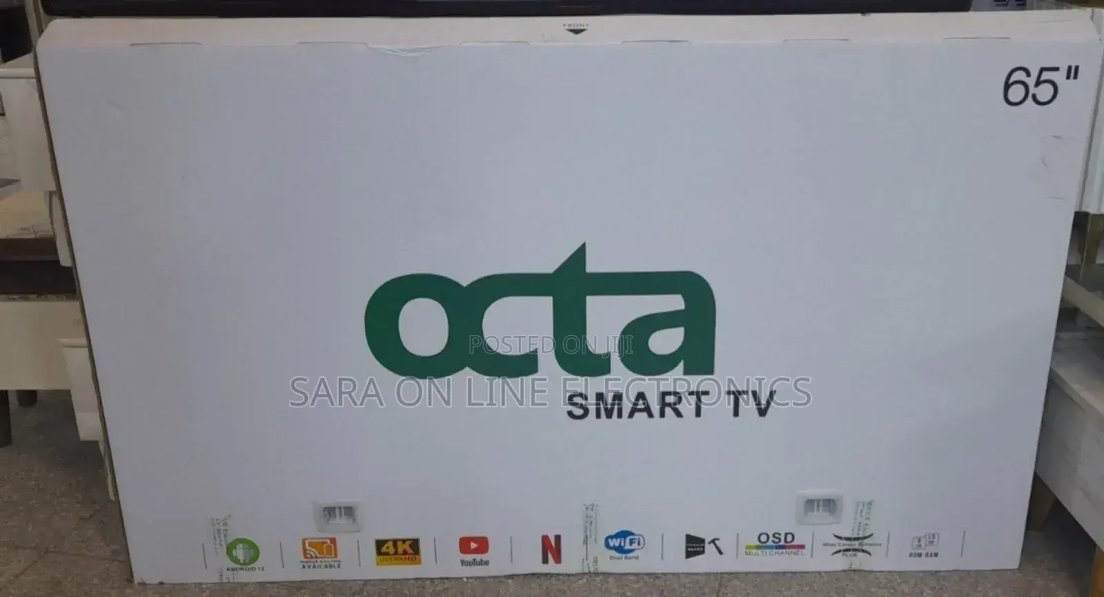 **"OCTA 65′′ SMART TV (2025 Model) - Ultra HD