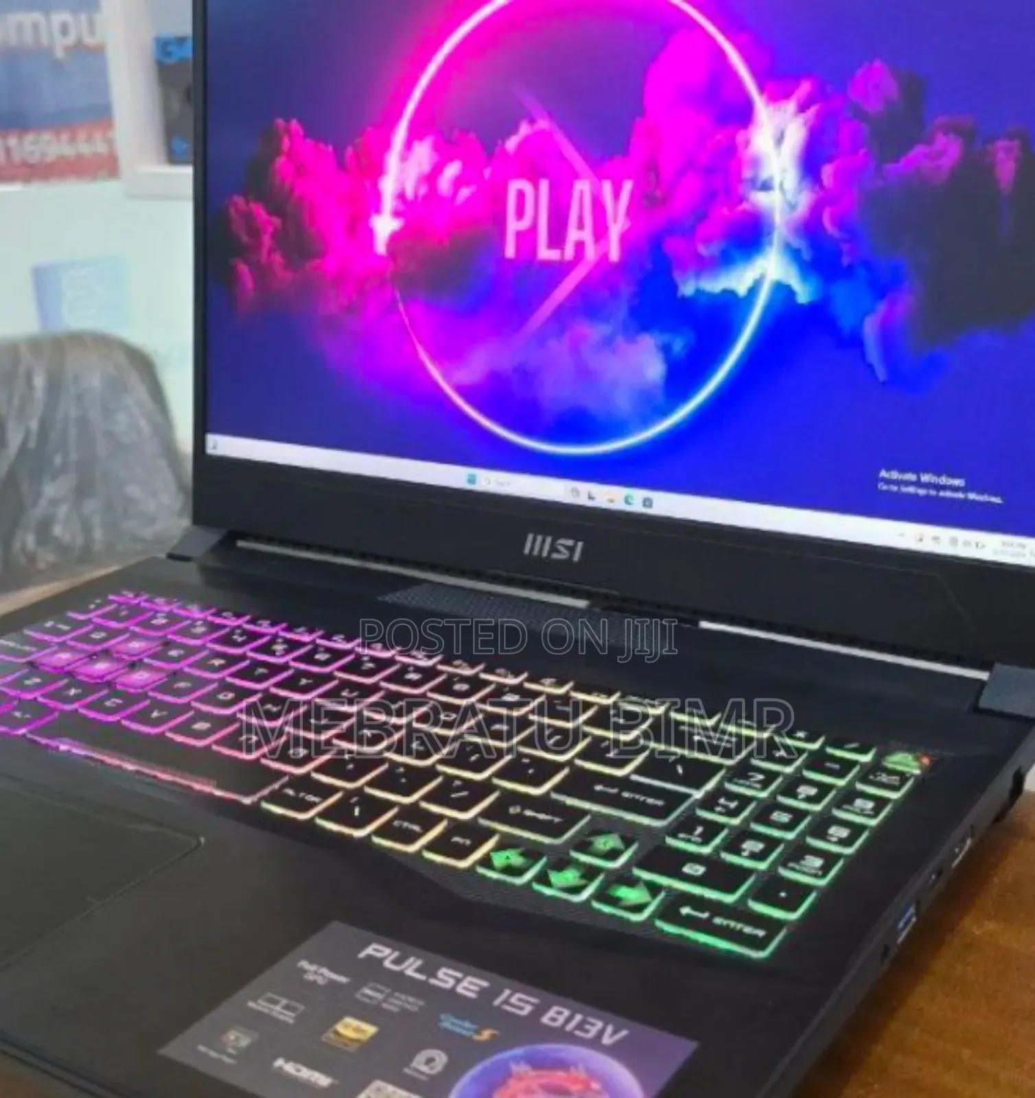 New Laptop MSI Pulse GL66 16GB Intel Core I9 SSD 1T