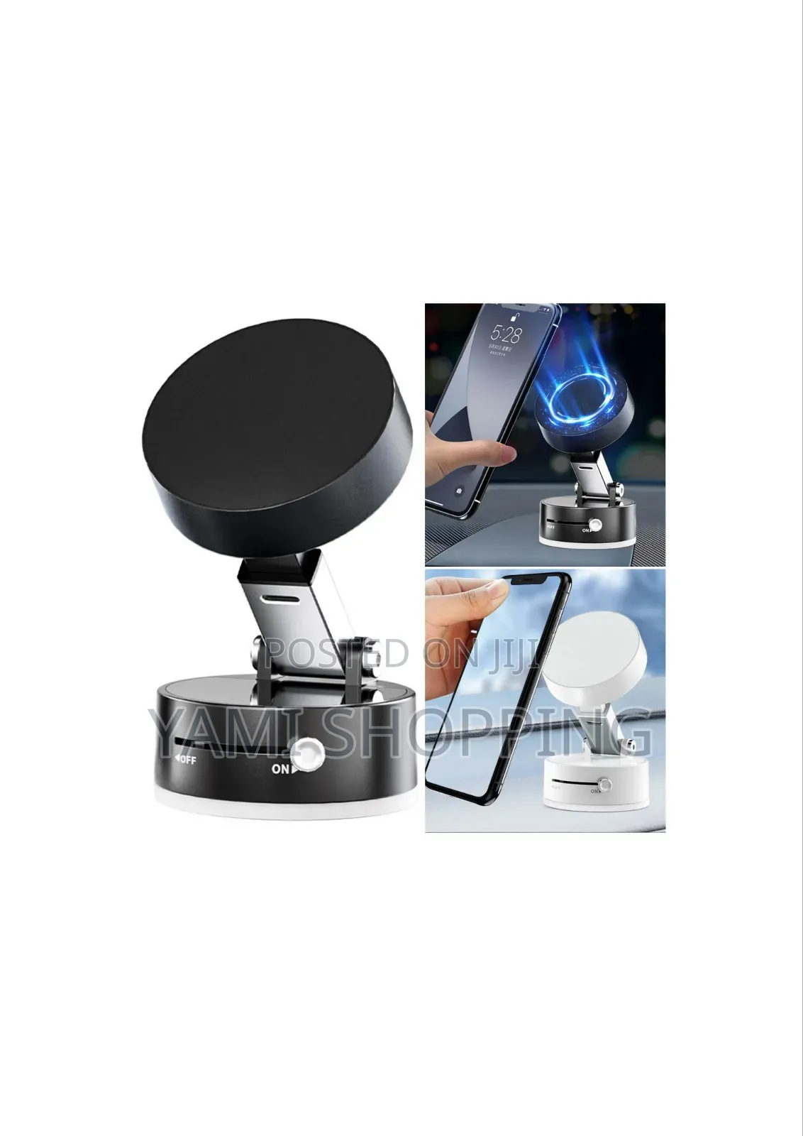 Vacuum Suction Phone Holder