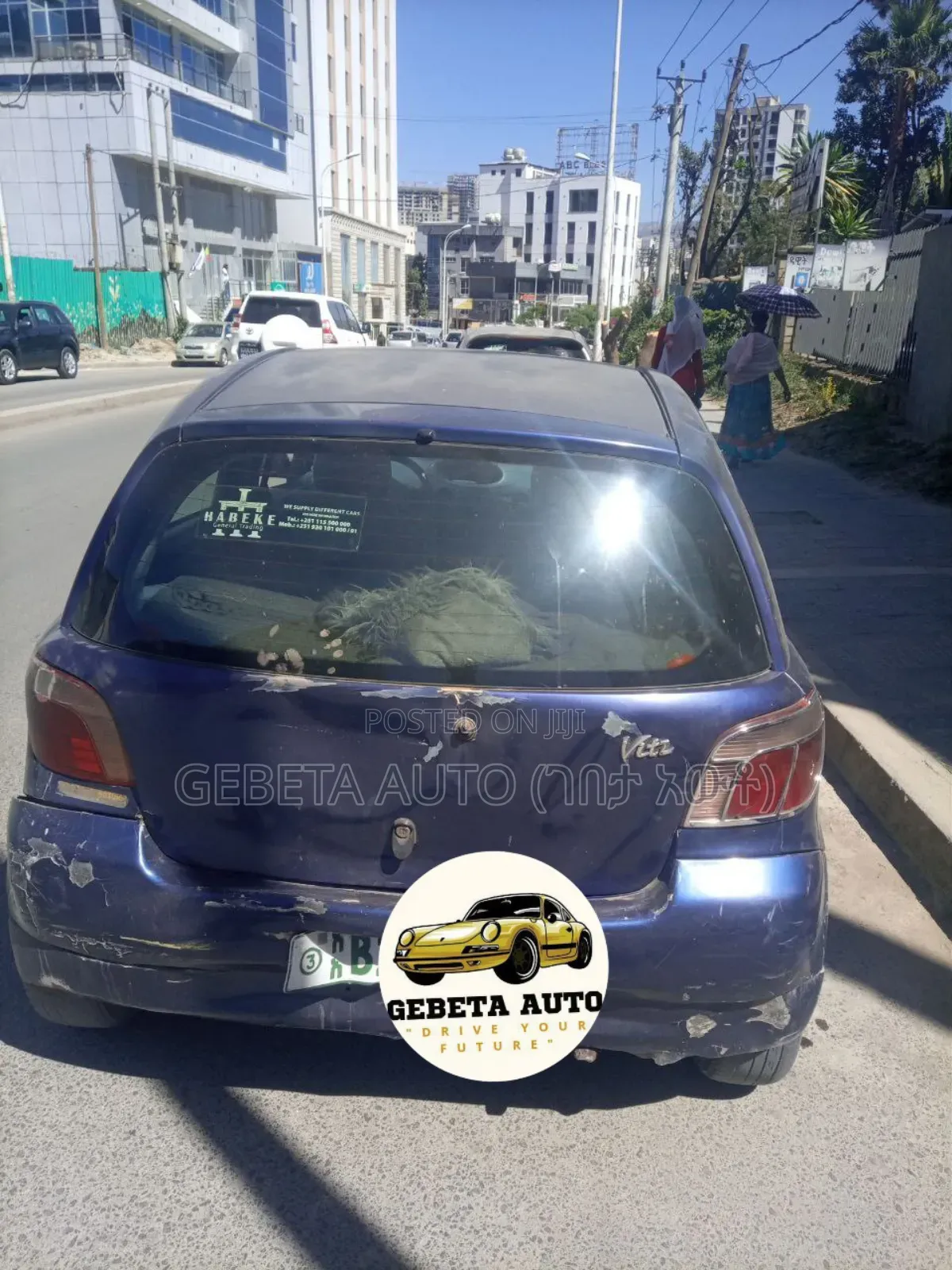 Toyota Vitz 2000 Blue