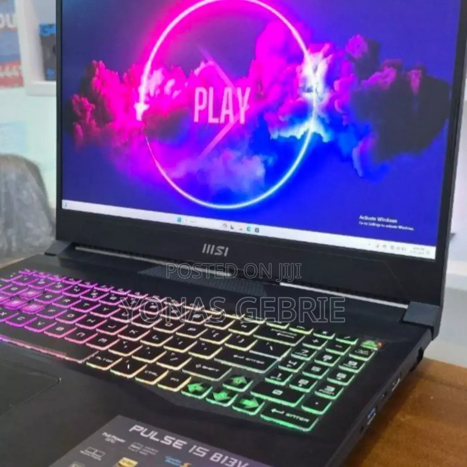 New Laptop MSI Pulse GL76 16GB Intel Core i9 SSD 1T