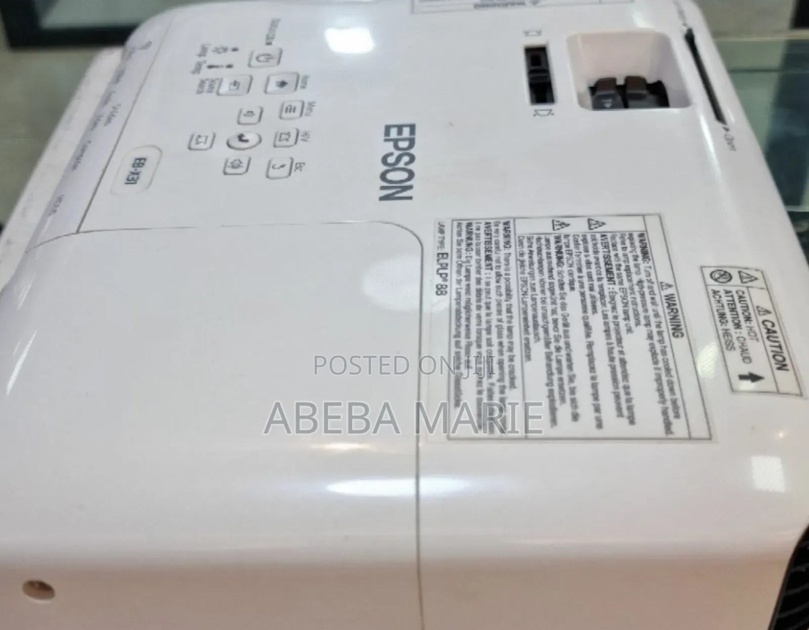 New EPSON Projector Model Name: Eb-X31