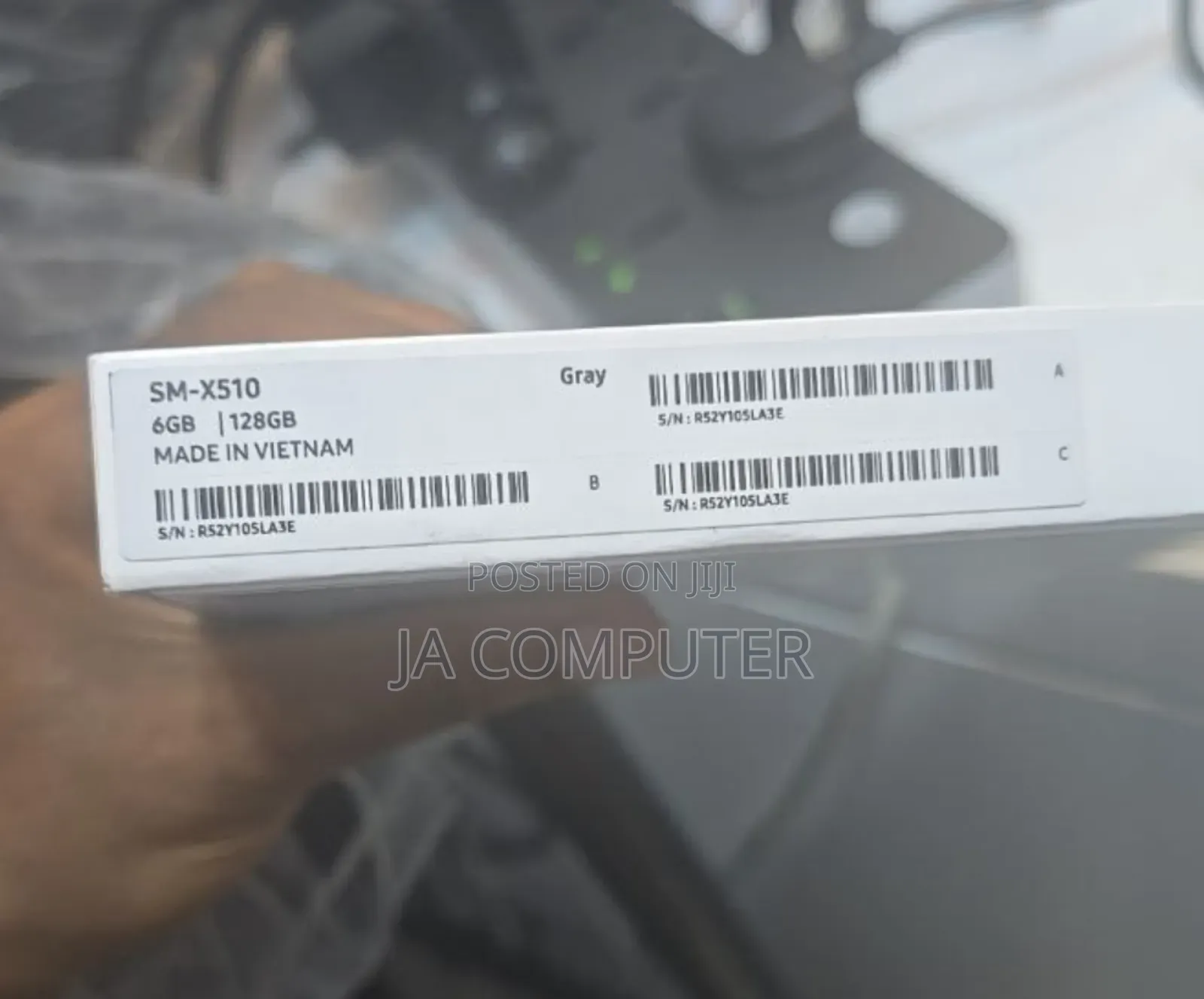 New Samsung Galaxy Tab S9 FE 128 GB Black