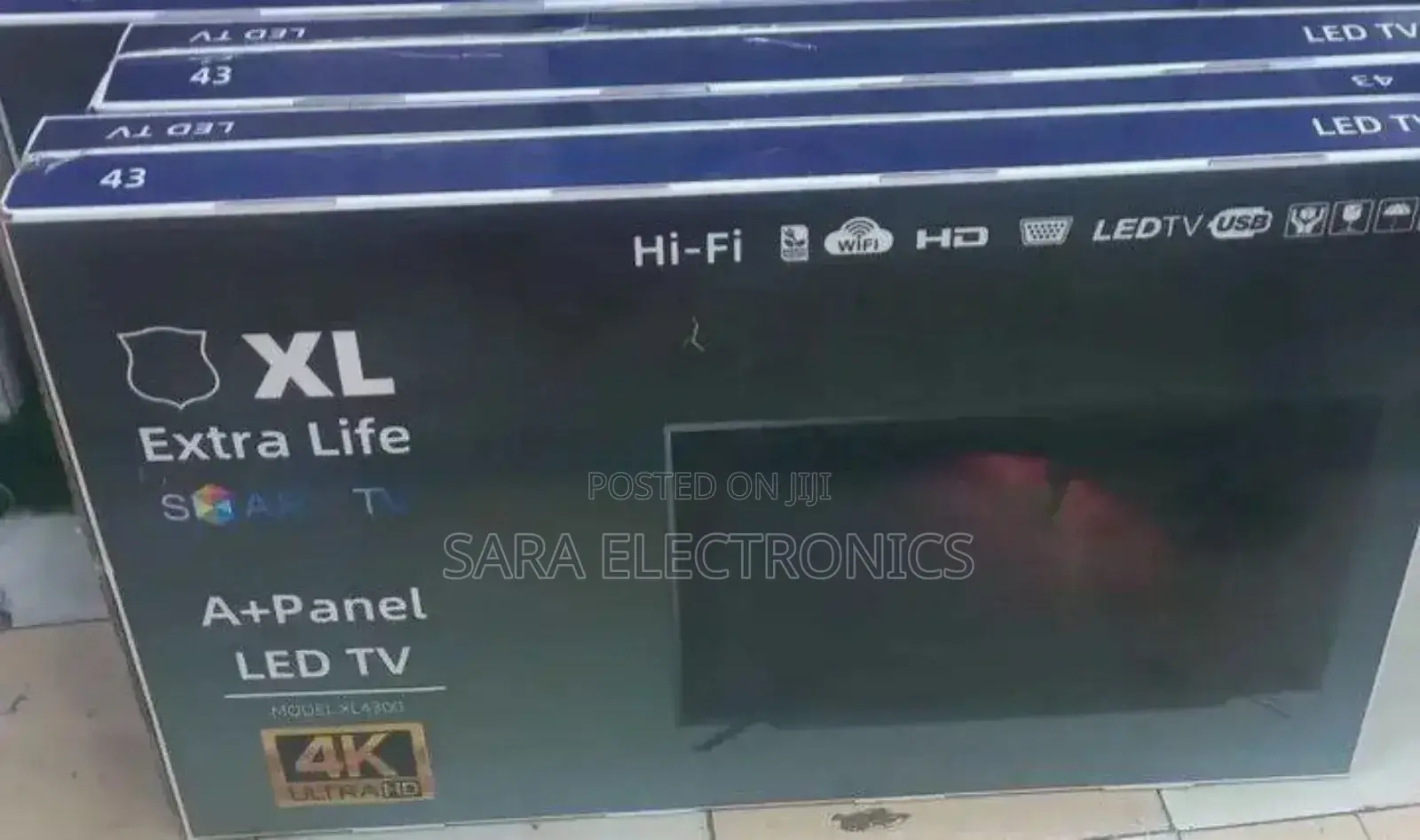 43" Extra Life Xl Smart Tv (2025 Model)