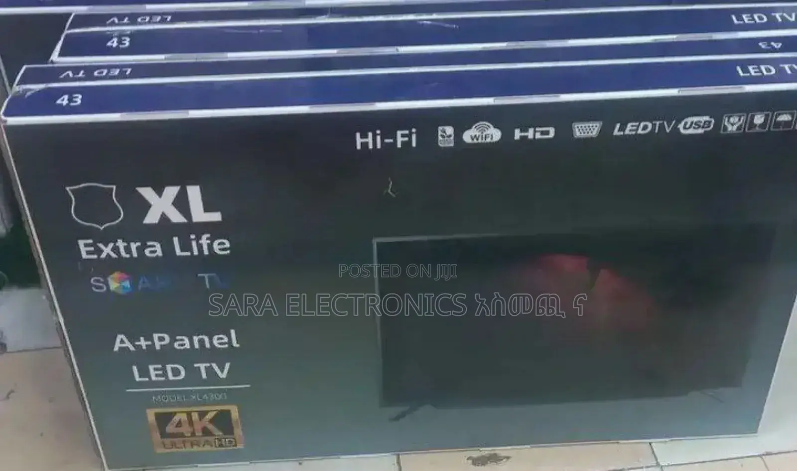 43" Extra Life Xl Smart Tv (2025 Model)