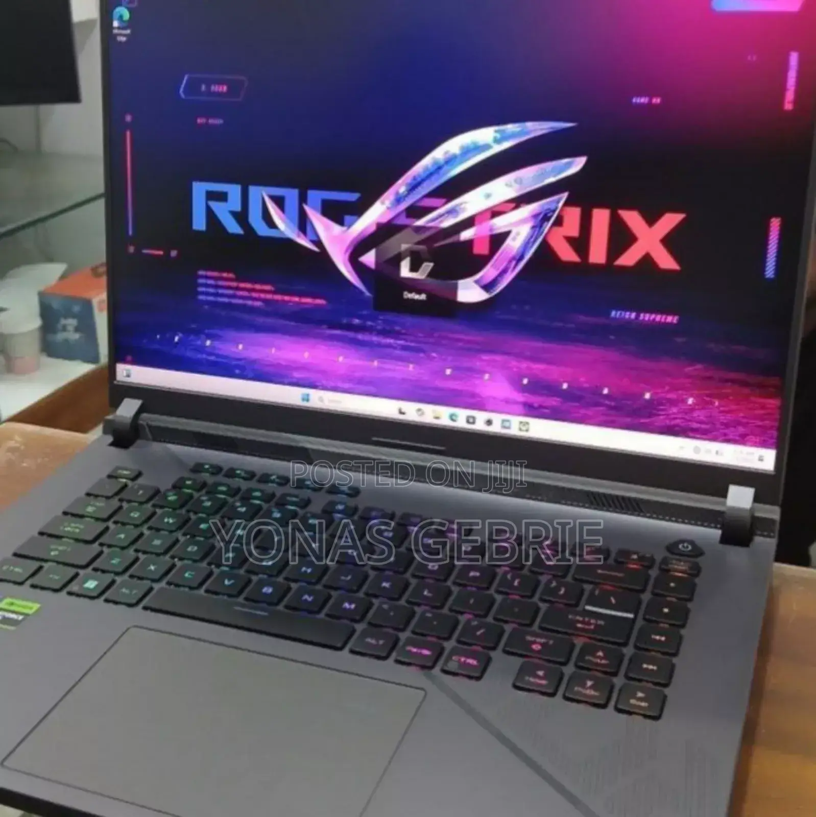 New Laptop Asus ROG Strix G17 32GB Intel Core I9 SSD 1T