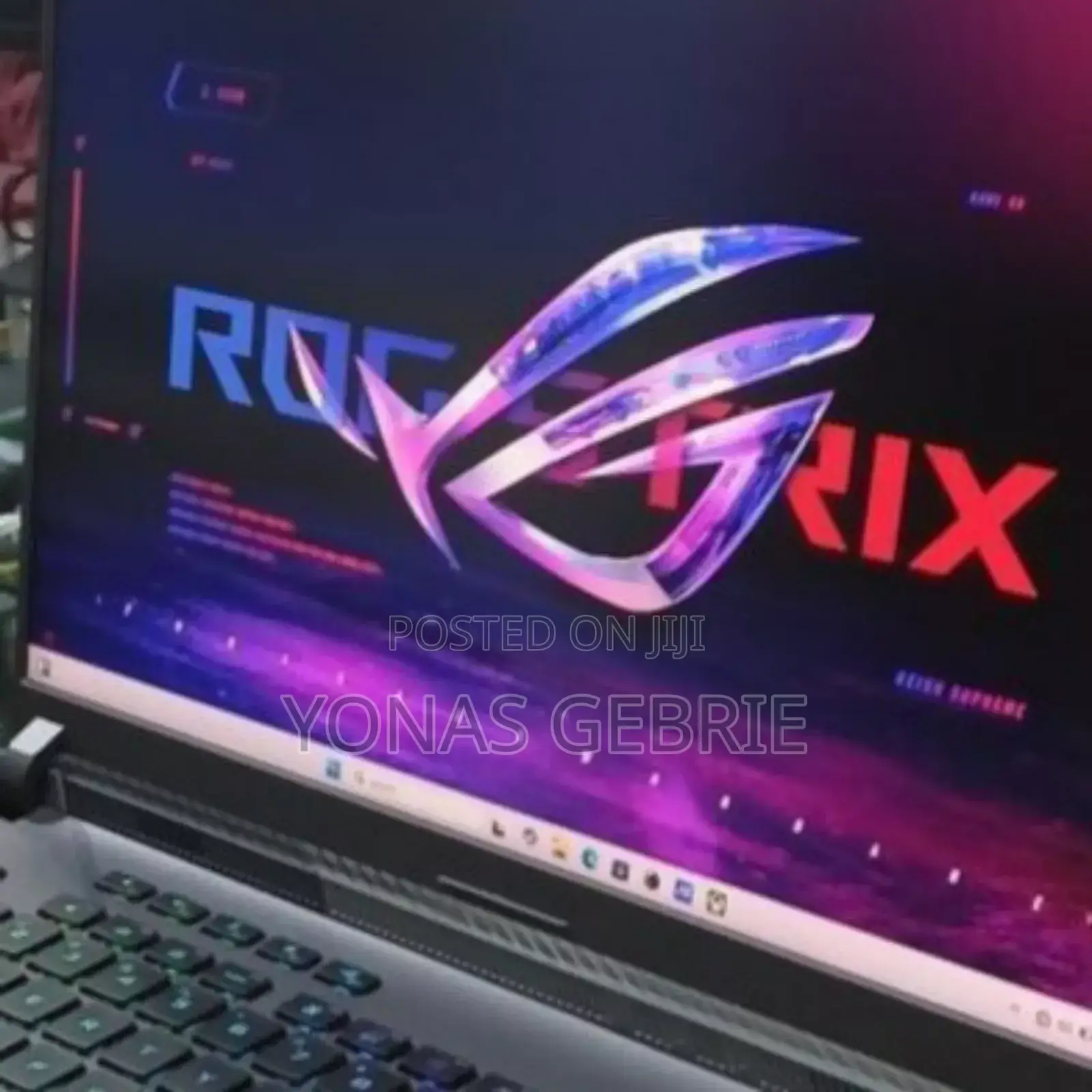 New Laptop Asus ROG Strix G17 32GB Intel Core I9 SSD 1T