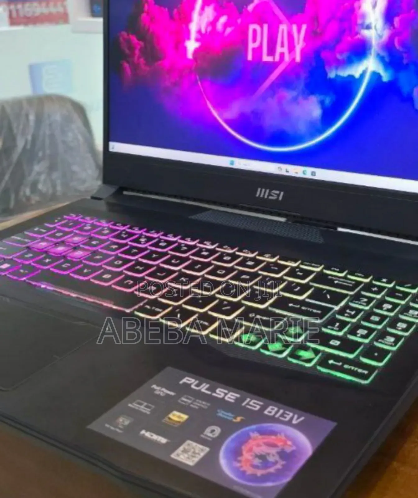 New Laptop MSI Pulse GL66 16GB Intel Core I9 SSD 1T