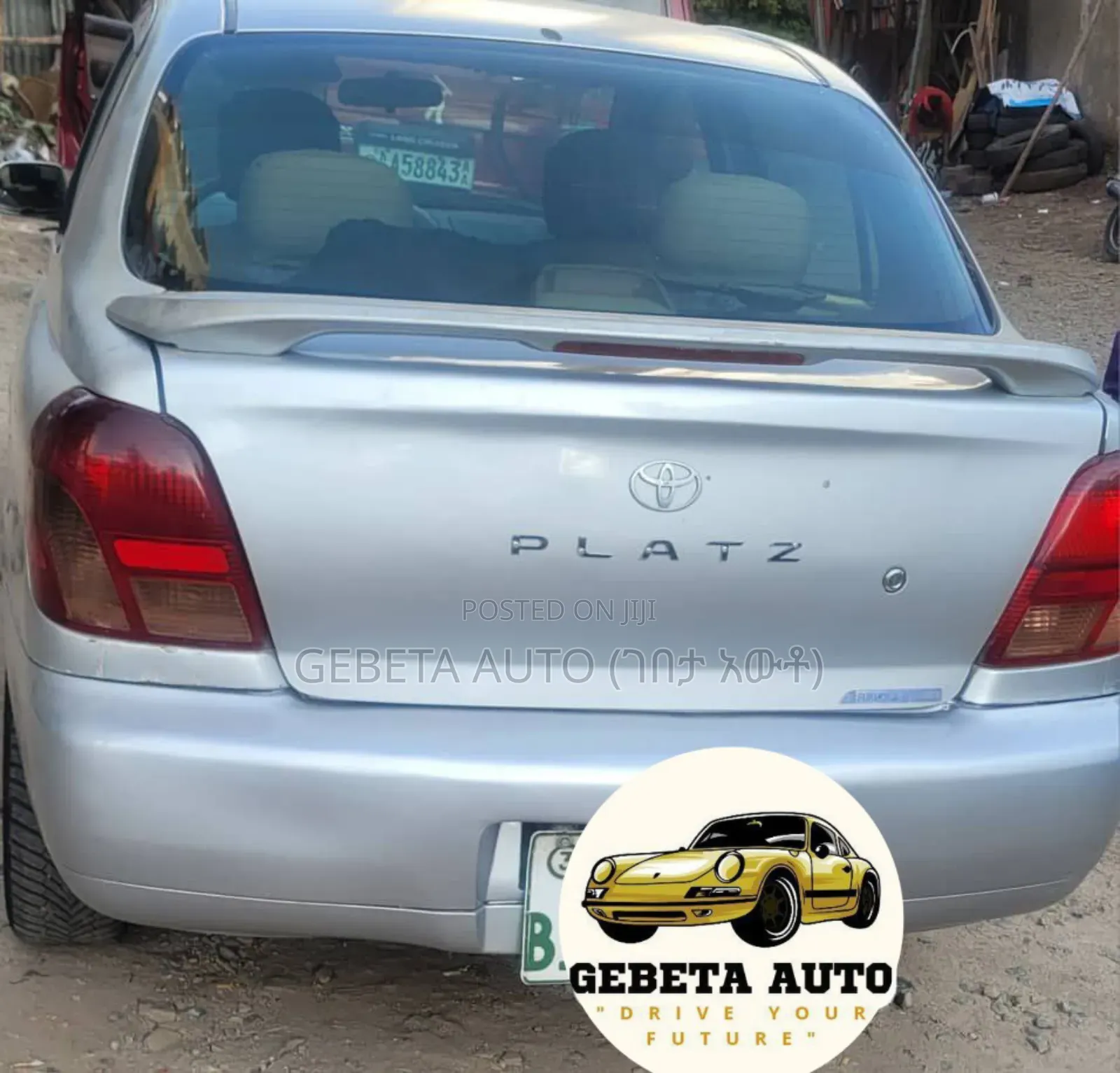 Toyota Platz 2002 Silver