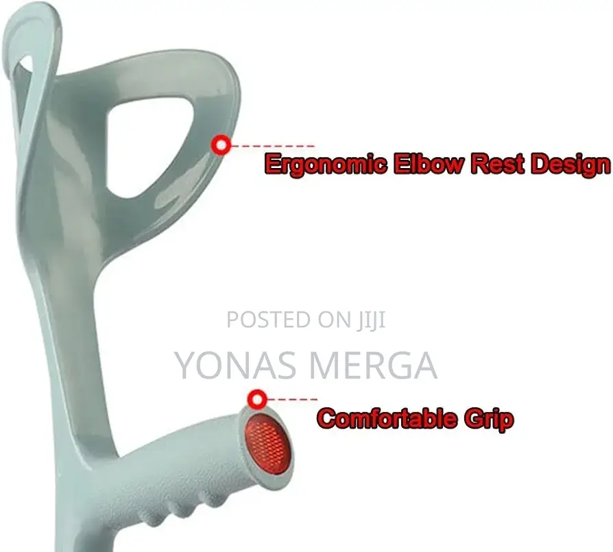 Adult Forearm Crutch(X2units)JTGMJ33 Crutches Walker-Medical