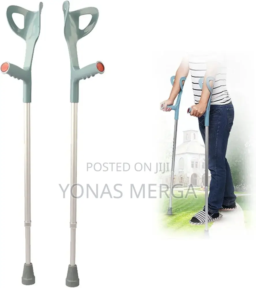 Adult Forearm Crutch(X2units)JTGMJ33 Crutches Walker-Medical