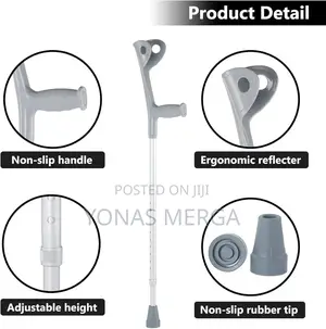ክራንች¥High Load Capacity Elbow Forearm●圜pepe-Forearm Crutches