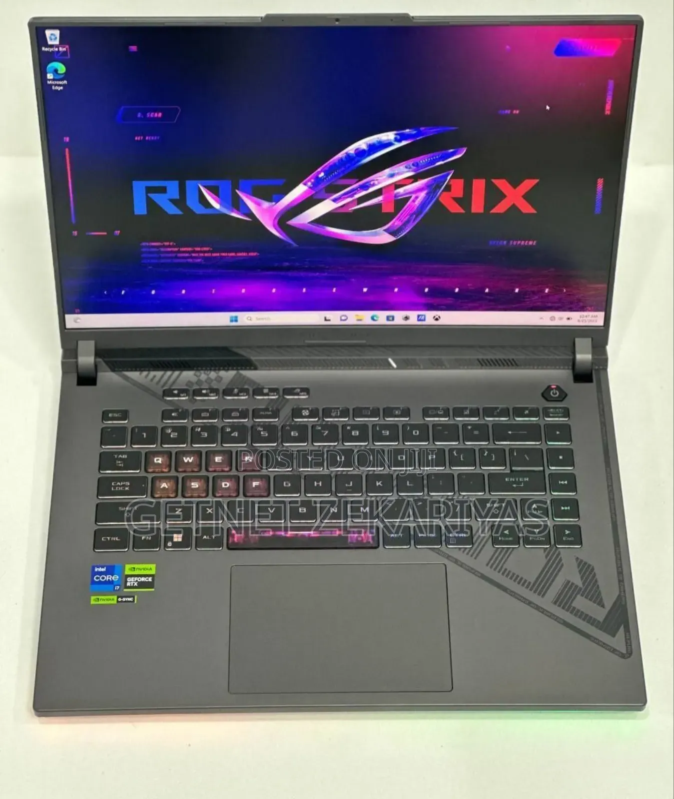 New Laptop Asus ROG Strix G16 G614 16GB Intel Core I7 SSD 1T
